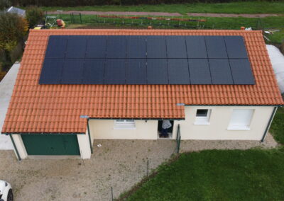 Installation photovoltaïque 9 kWc en autoconsommation avec revente à Lys-Haut-Layon