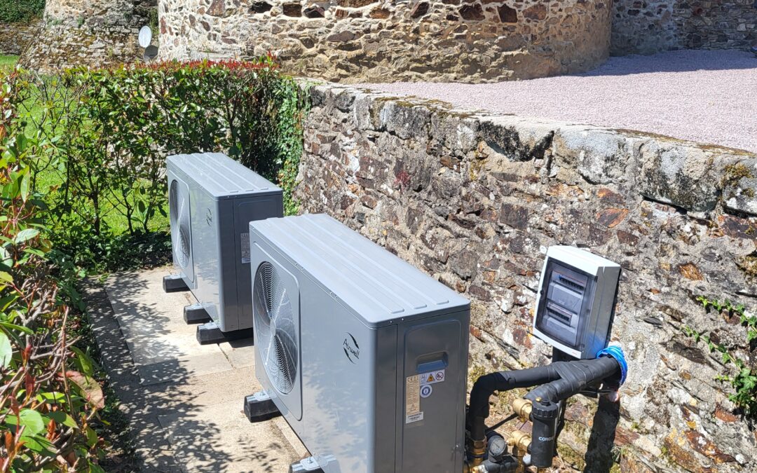 Installation de deux pompes à chaleur Airwell